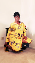 Load image into Gallery viewer, Stylish loose button up shirt-dress Plus Size Dress KOU 
